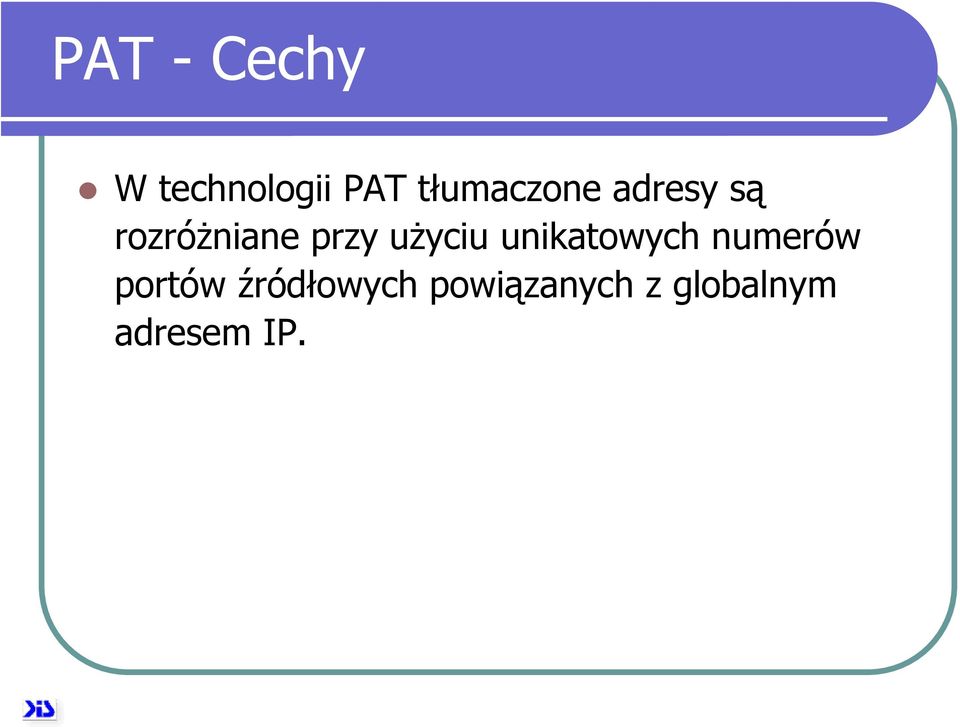 przy użyciu unikatowych numerów