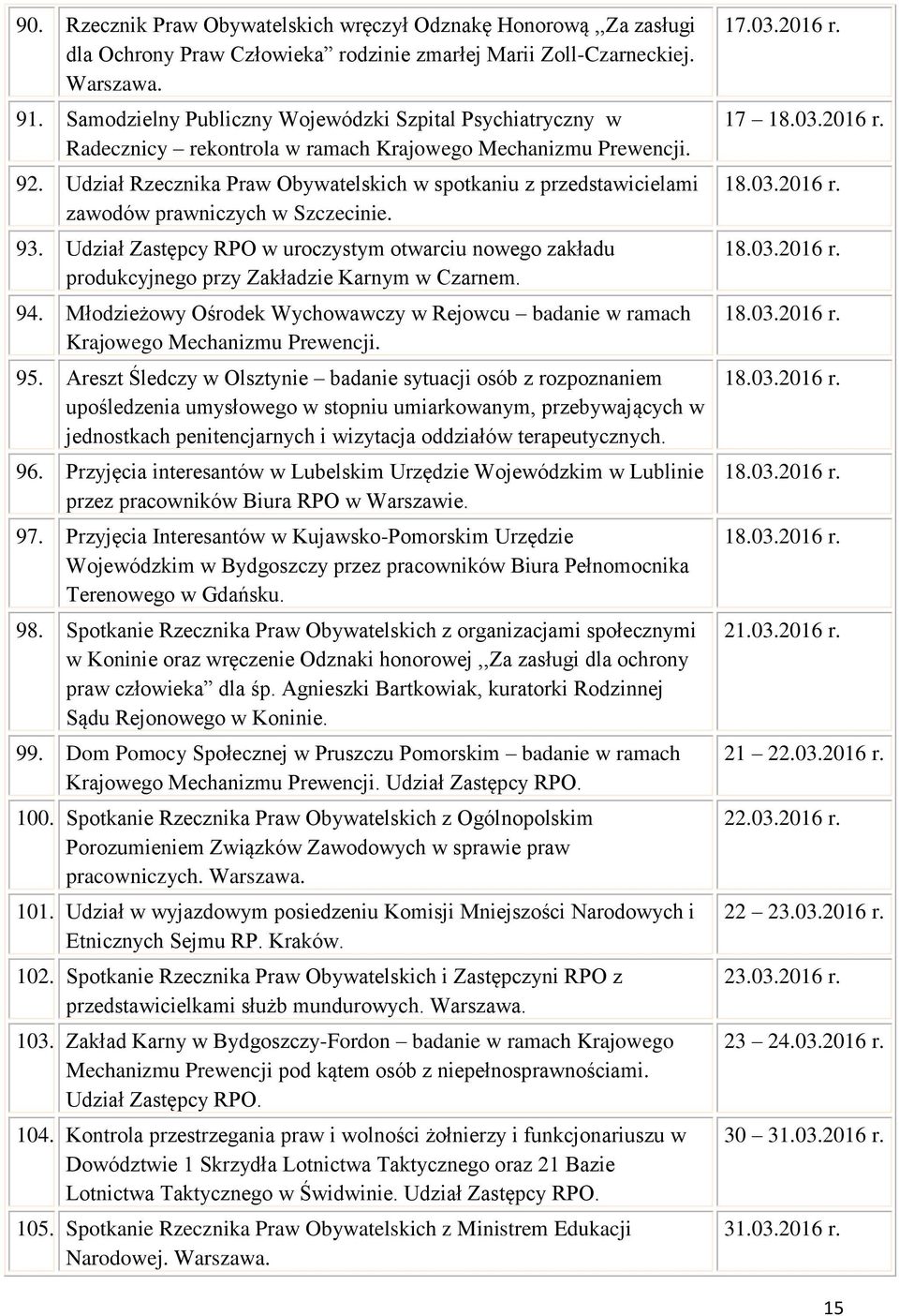 Udział Rzecznika Praw Obywatelskich w spotkaniu z przedstawicielami zawodów prawniczych w Szczecinie. 93.
