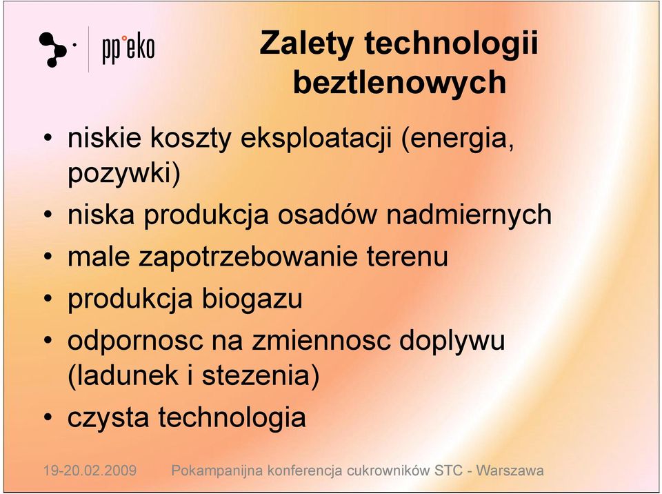 nadmiernych male zapotrzebowanie terenu produkcja biogazu