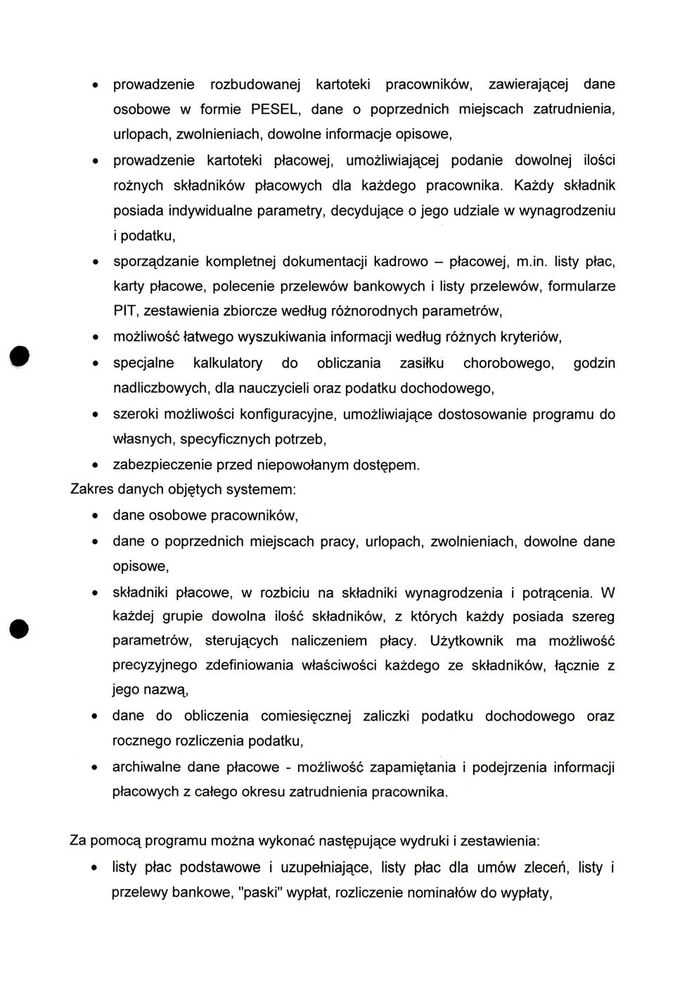 Kazdy sktadnik posiada ind