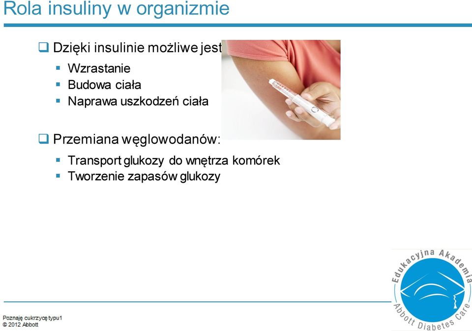 uszkodzeń ciała Przemiana węglowodanów: