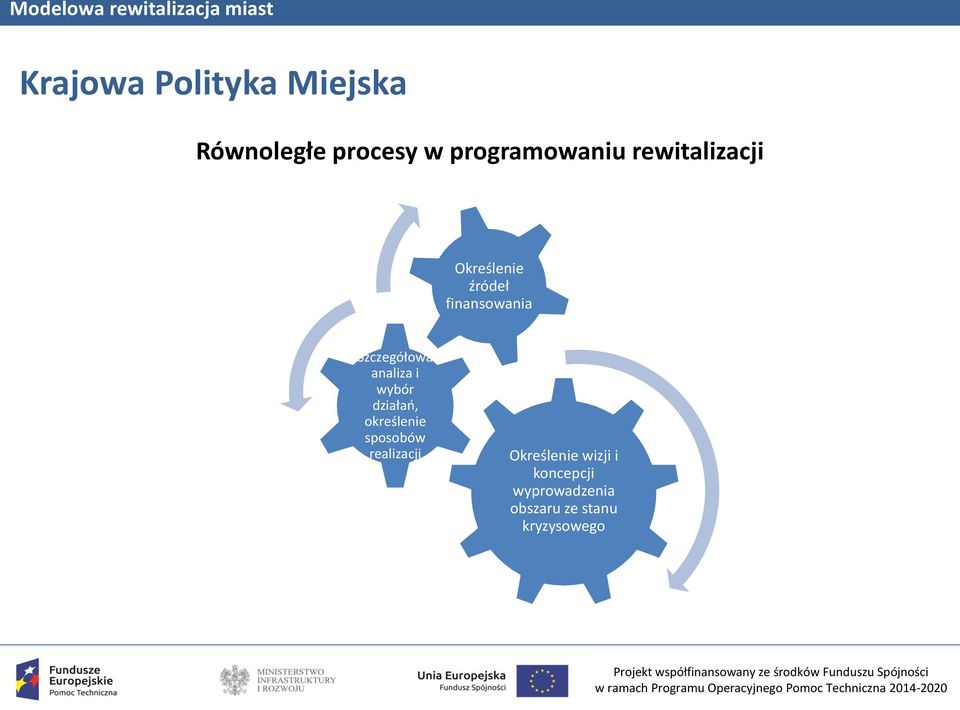 analiza i wybór działań, określenie sposobów realizacji