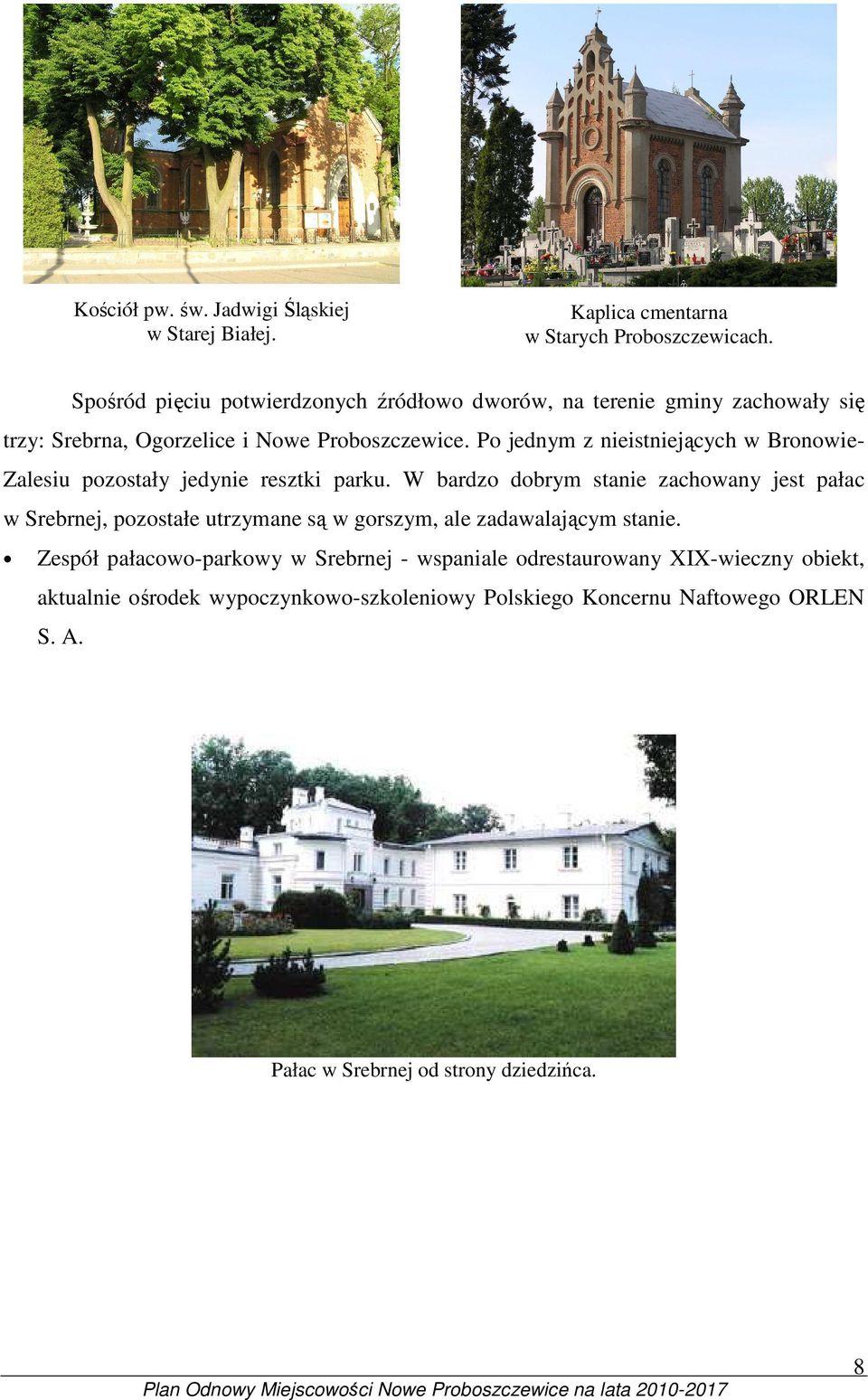Po jednym z nieistniejących w BronowieZalesiu pozostały jedynie resztki parku.