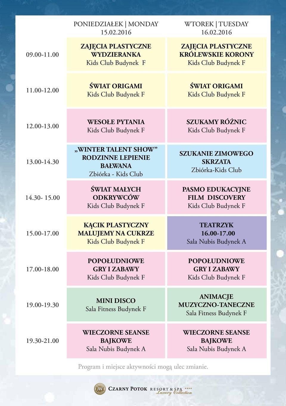 2016 KRÓLEWSKIE KORONY WESOŁE PYTANIA SZUKAMY RÓŻNIC WINTER TALENT SHOW