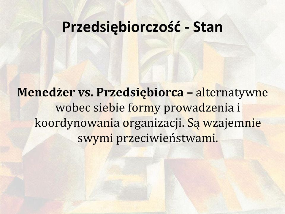 siebie formy prowadzenia i
