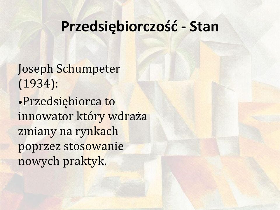 który wdraża zmiany na