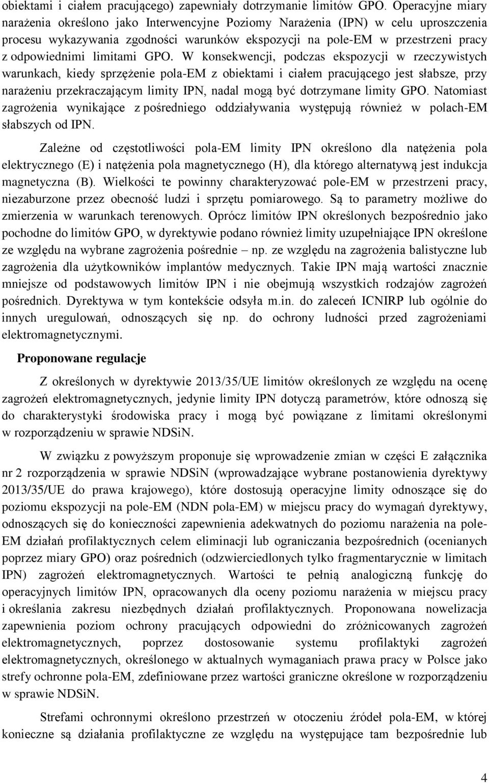 limitami GPO.
