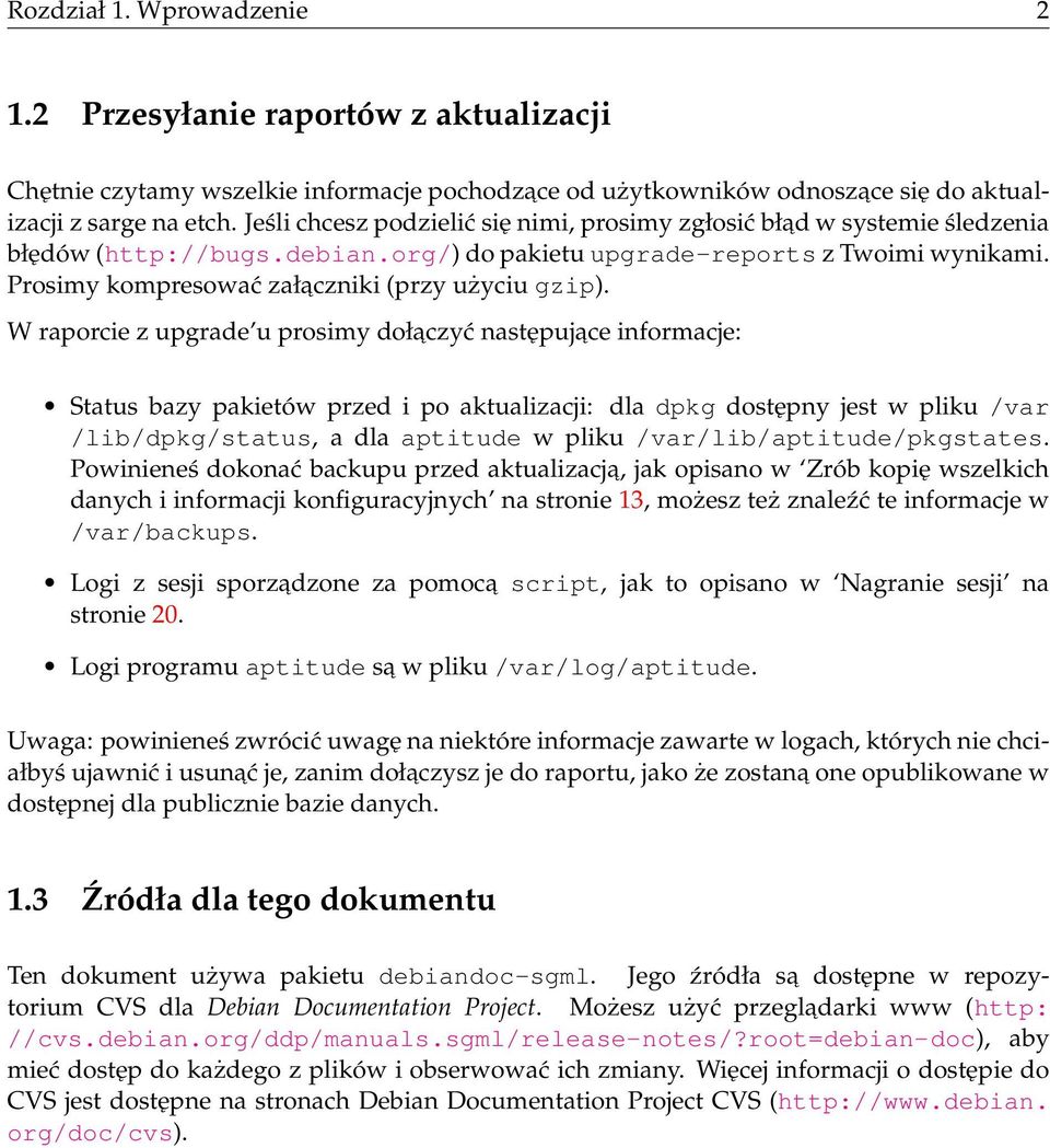 Prosimy kompresować załaczniki (przy użyciu gzip).