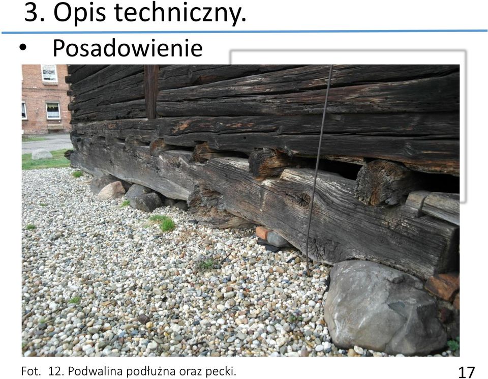 12. Podwalina
