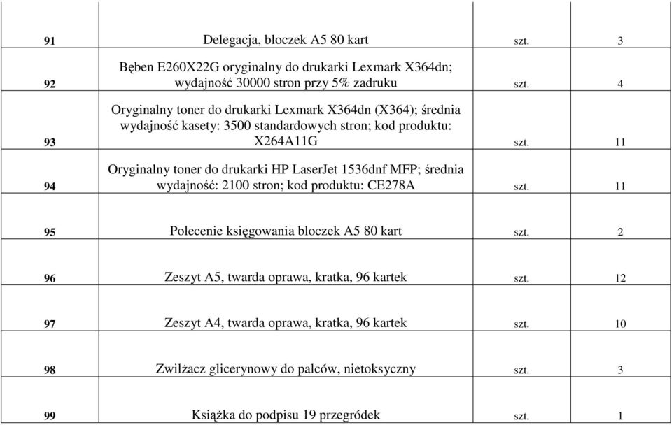 11 Oryginalny toner do drukarki HP LaserJet 1536dnf MFP; średnia wydajność: 2100 stron; kod produktu: CE278A szt.