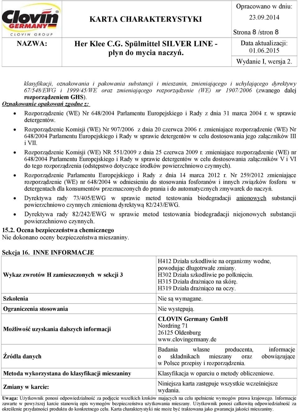 Rozporządzenie Komisji (WE) Nr 907/2006 z dnia 20 czerwca 2006 r.