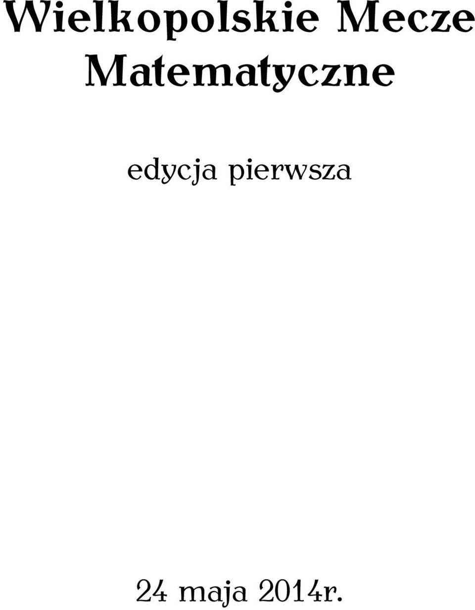 Matematyczne