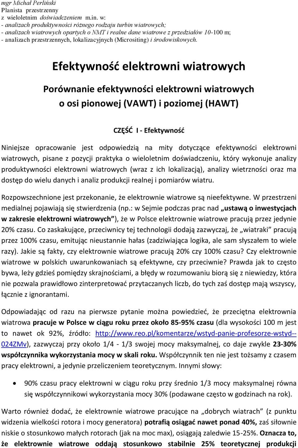 (Micrositing) i środowiskowych.