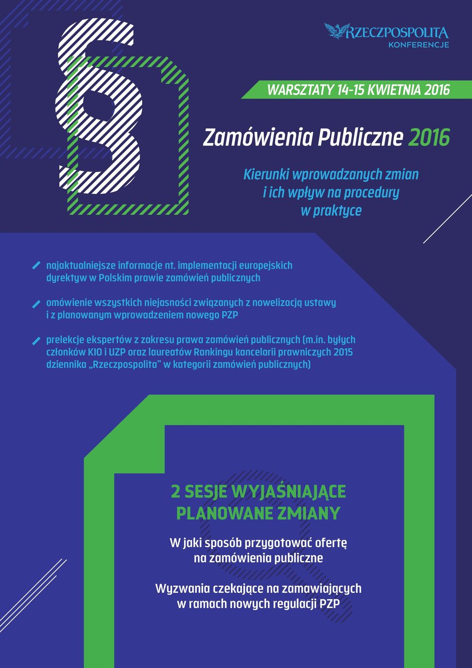 nowego PZP prelekcje ekspertów z zakresu prawa zamówień publicznych (m.in.