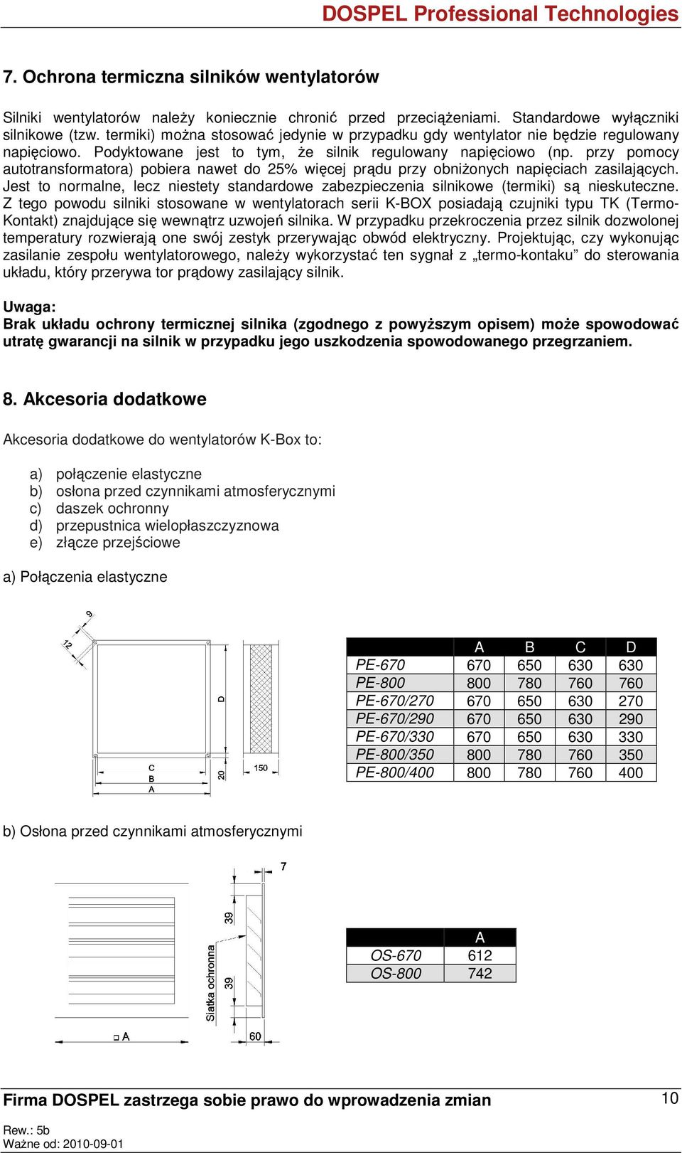 przy pomocy autotransformatora) pobiera nawet do 25% więcej prądu przy obniŝonych napięciach zasilających.