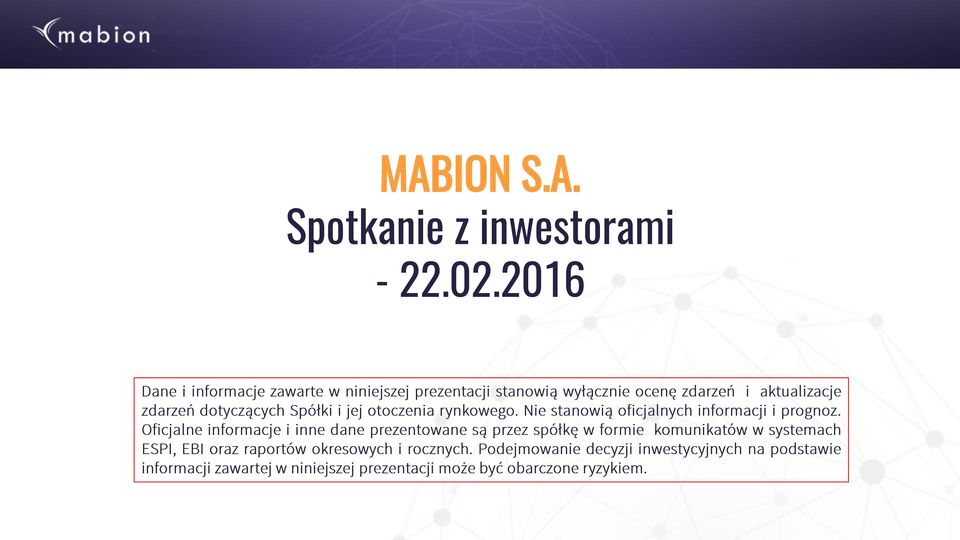 inwestorami