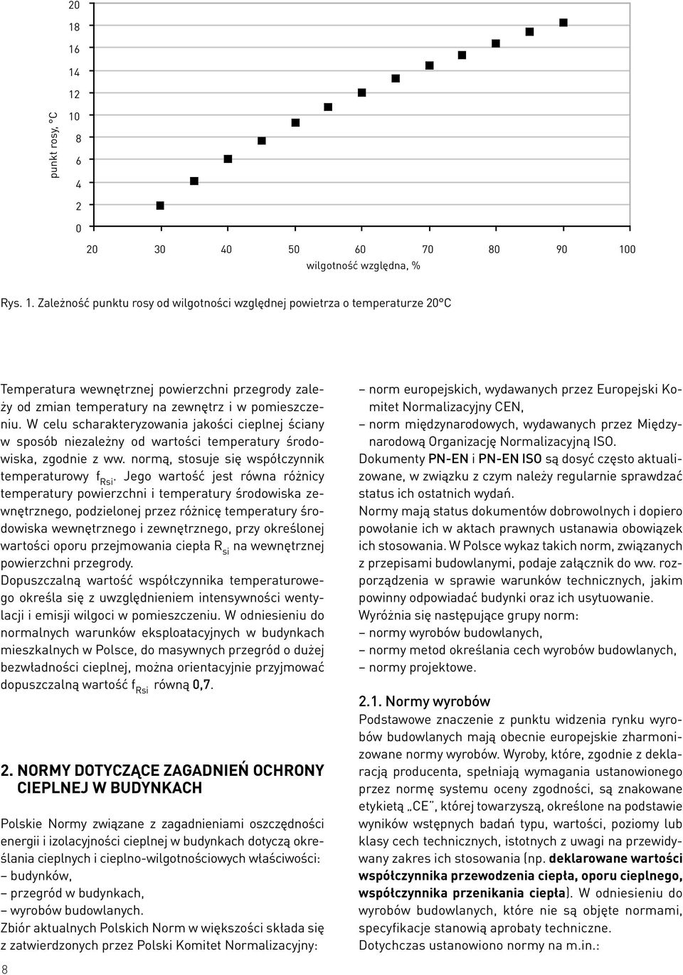Jego wartość jest równa różnicy temperatury powierzchni i temperatury środowiska zewnętrznego, podzielonej przez różnicę temperatury środowiska wewnętrznego i zewnętrznego, przy określonej wartości
