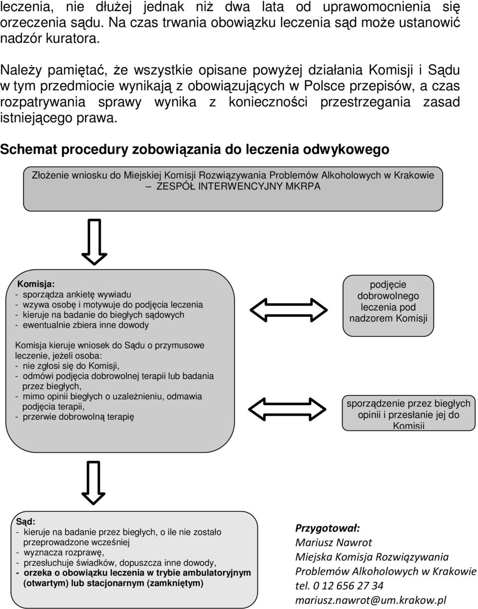 zasad istniejącego prawa.