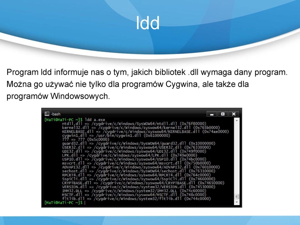 Można go używać nie tylko dla programów