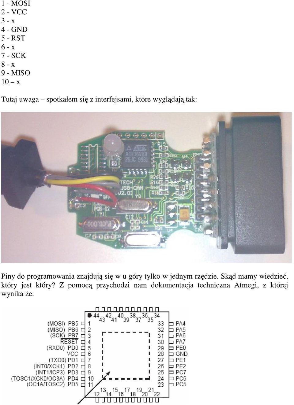 znajdują się w u góry tylko w jednym rzędzie.