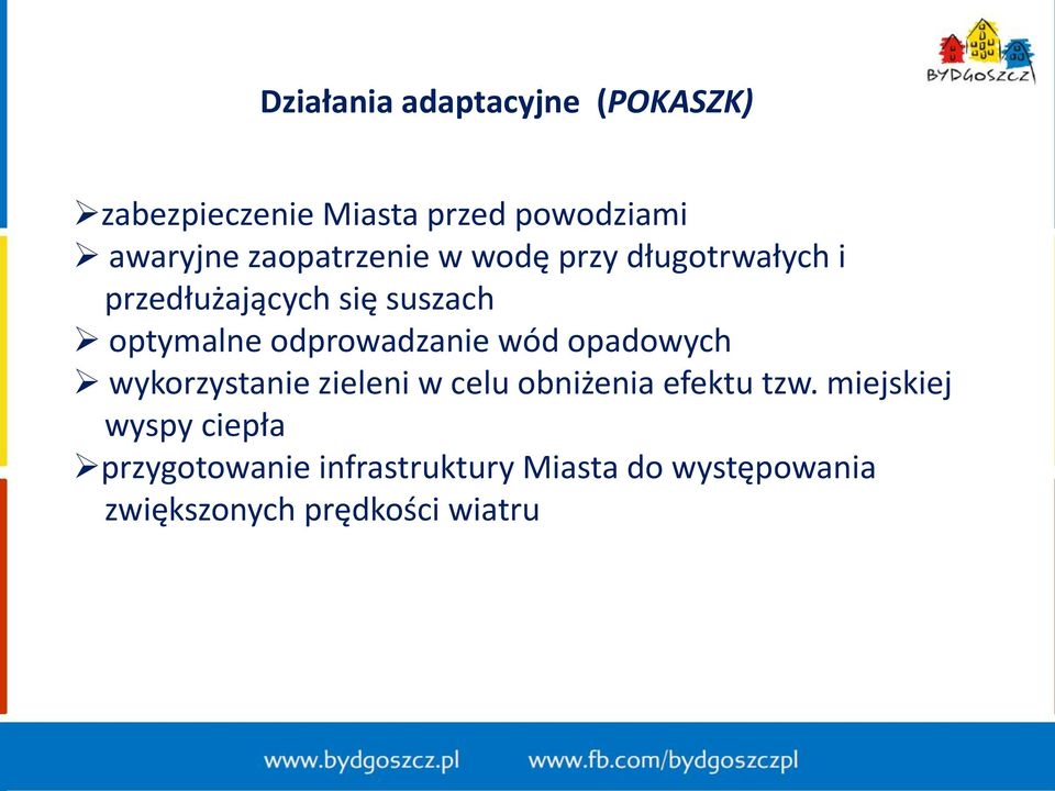 odprowadzanie wód opadowych wykorzystanie zieleni w celu obniżenia efektu tzw.