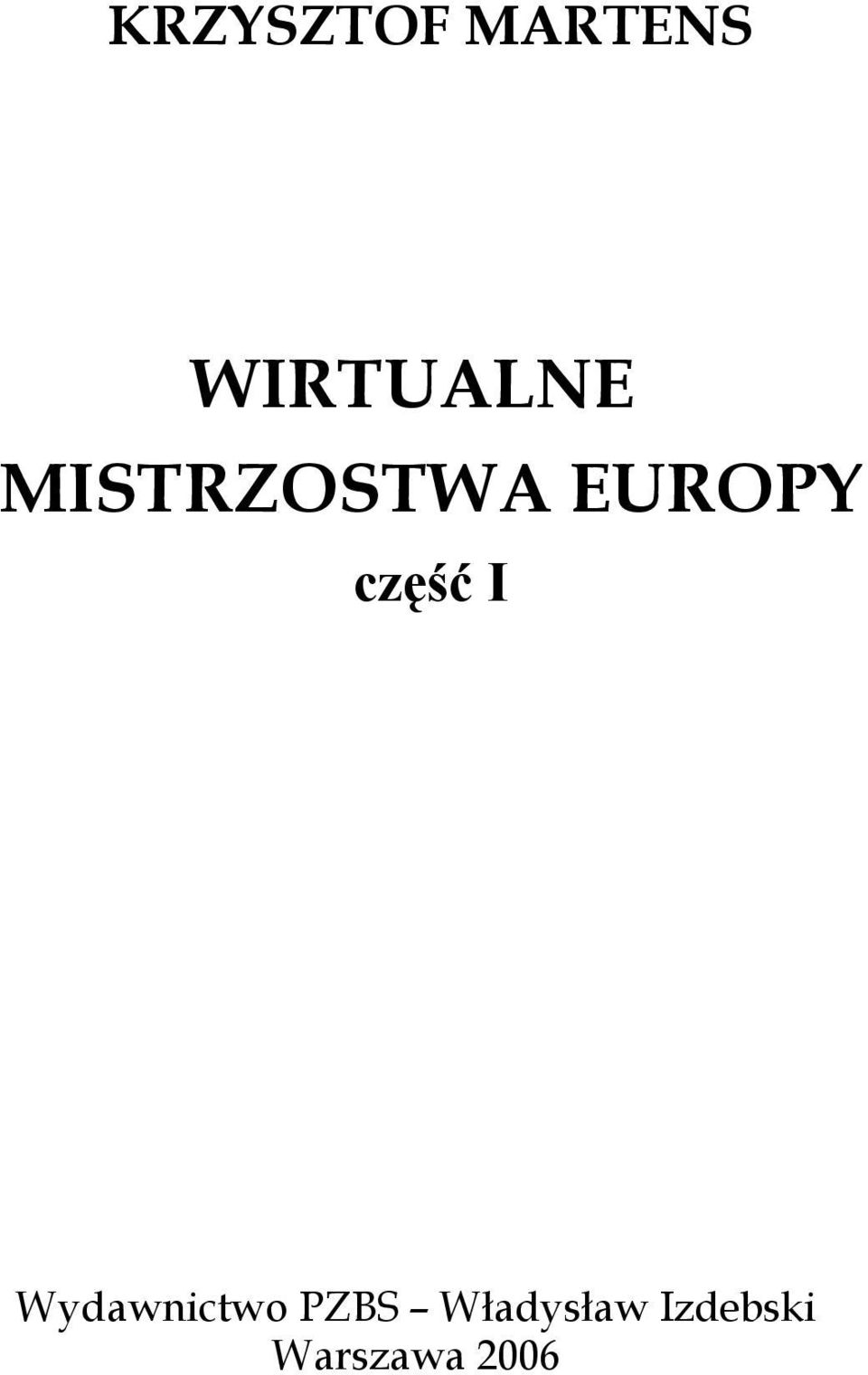 EUROPY część I