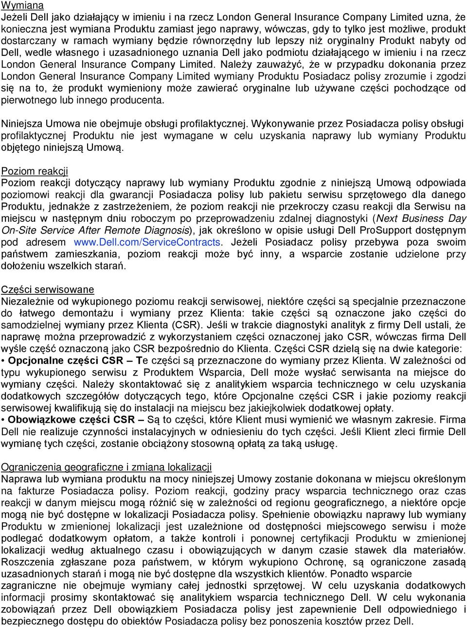 London General Insurance Company Limited.