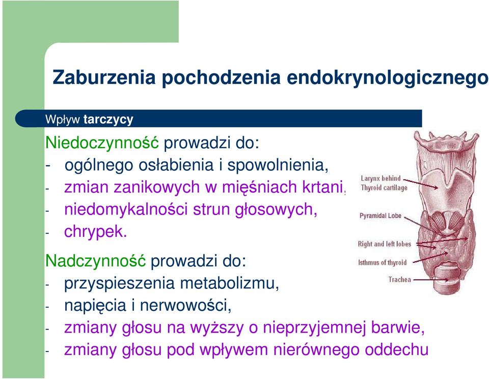głosowych, - chrypek.