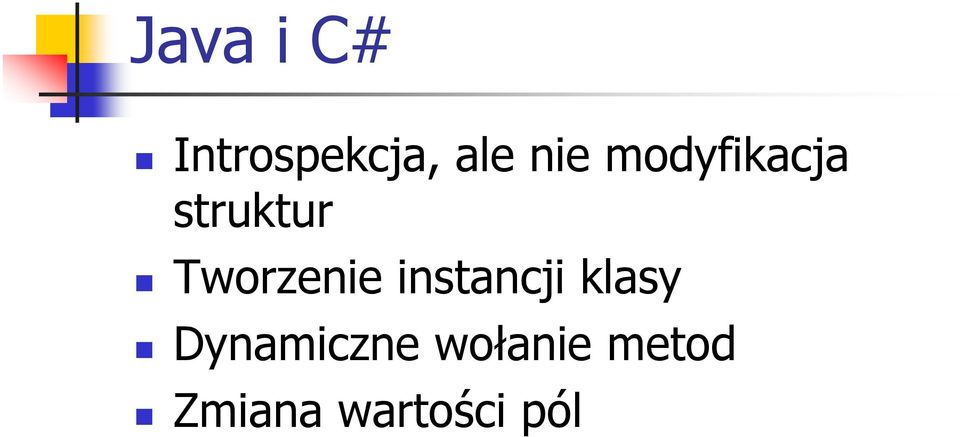 Tworzenie instancji klasy
