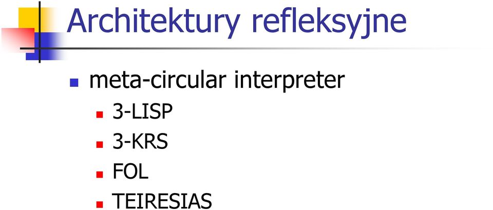 meta-circular