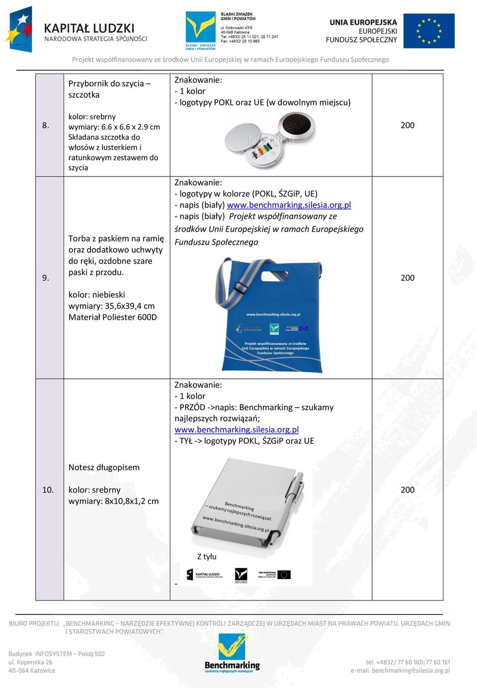 pl - napis (biały) Projekt współfinansowany ze środków Unii Europejskiej w ramach Europejskiego Funduszu Społecznego 200 kolor: niebieski wymiary: 35,6x39,4 cm Materiał Poliester