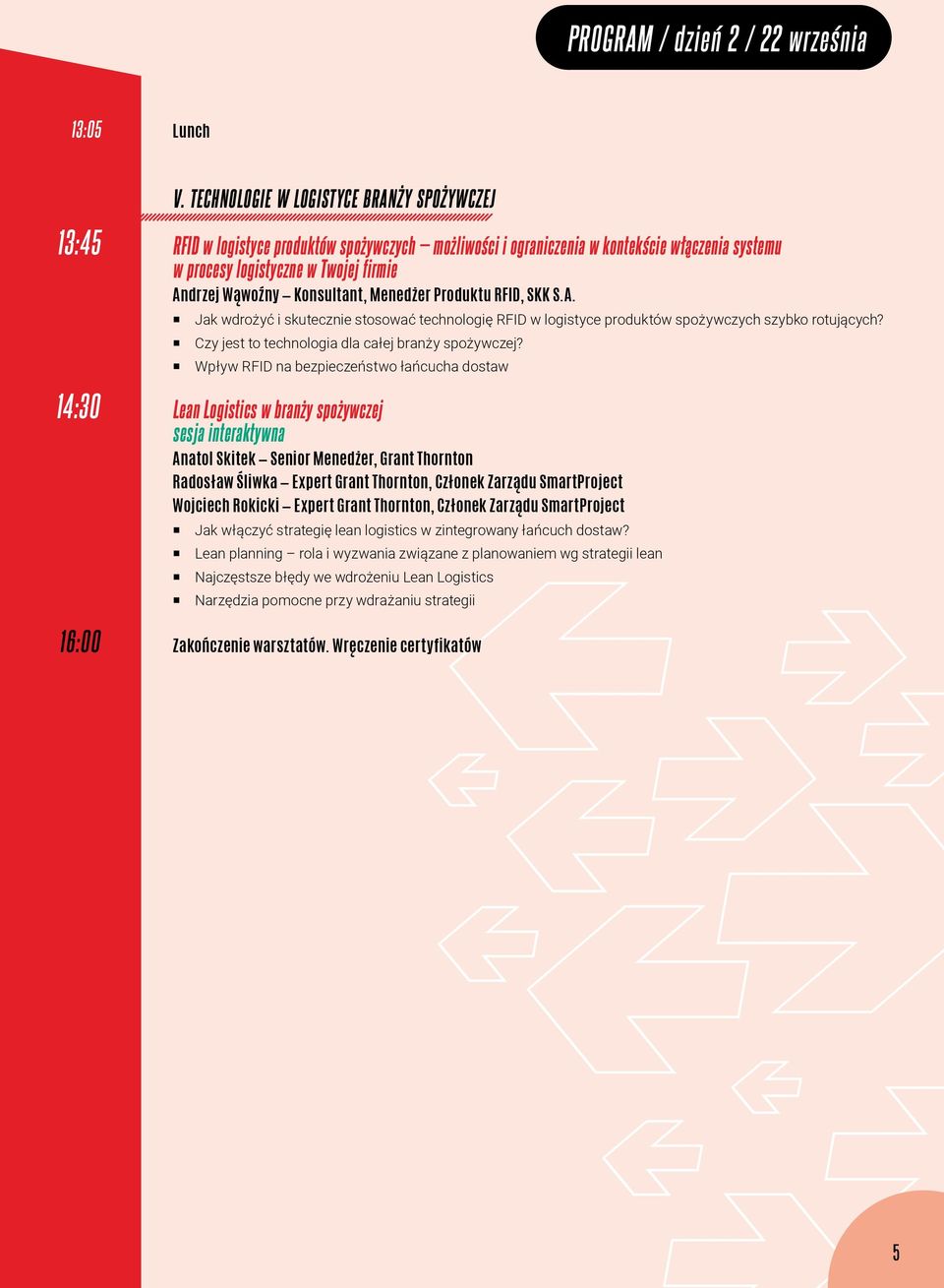 Andrzej Wąwoźny Konsultant, Menedżer Produktu RFID, SKK S.A. Jak wdrożyć i skutecznie stosować technologię RFID w logistyce produktów spożywczych szybko rotujących?