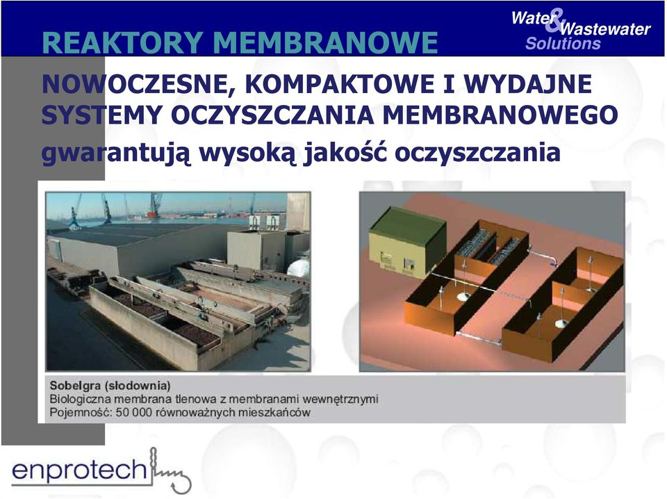 WYDAJNE SYSTEMY OCZYSZCZANIA