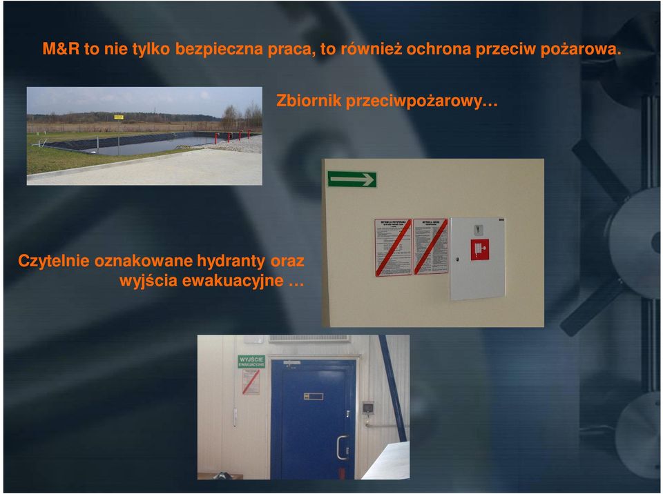 Zbiornik przeciwpo arowy Czytelnie