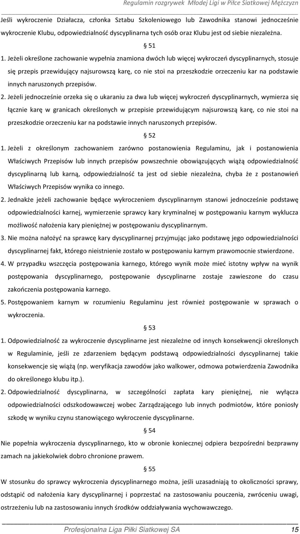 innych naruszonych przepisów. 2.