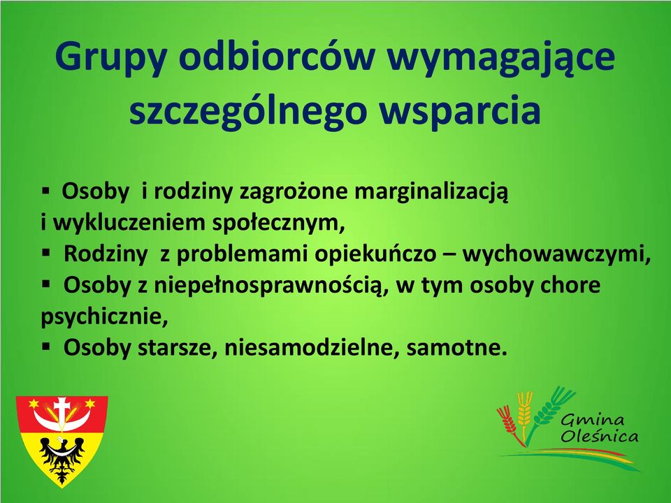 problemami opiekuńczo wychowawczymi, Osoby z niepełnosprawnością,