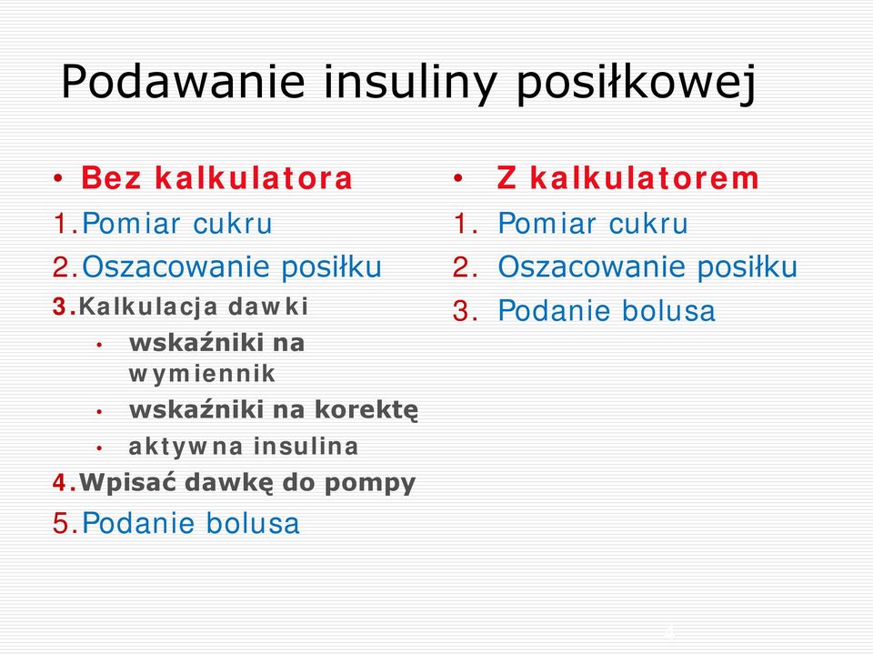 Kalkulacja dawki wskaźniki na wymiennik wskaźniki na korektę aktywna