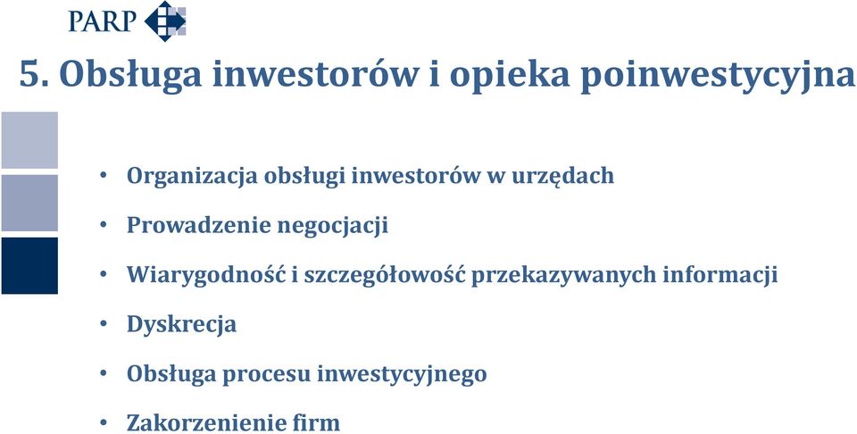 negocjacji Wiarygodność i szczegółowość przekazywanych