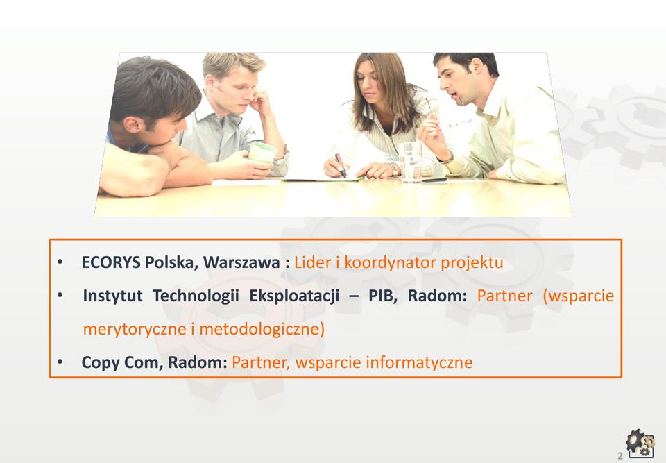 Radom: Partner (wsparcie merytoryczne i