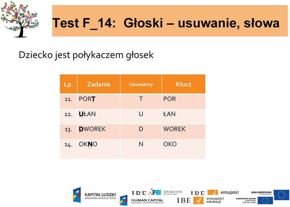 Zadanie Usuwamy Klucz 11.