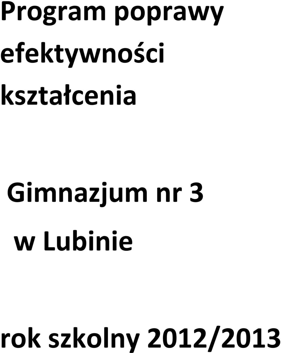 kształcenia