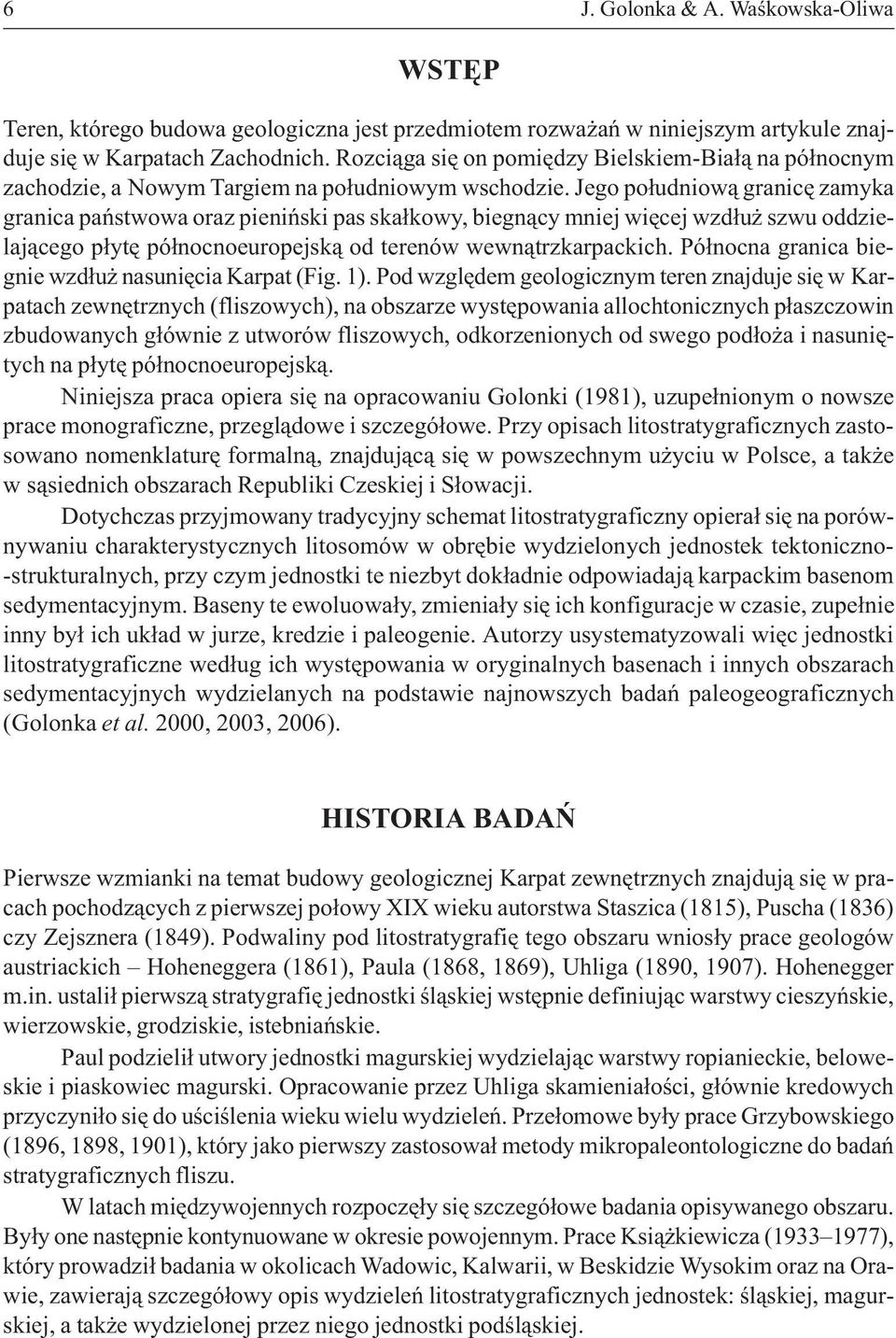 Jego po³udniow¹ granicê zamyka granica pañstwowa oraz pieniñski pas ska³kowy, biegn¹cy mniej wiêcej wzd³u szwu oddzielaj¹cego p³ytê pó³nocnoeuropejsk¹ od terenów wewn¹trzkarpackich.