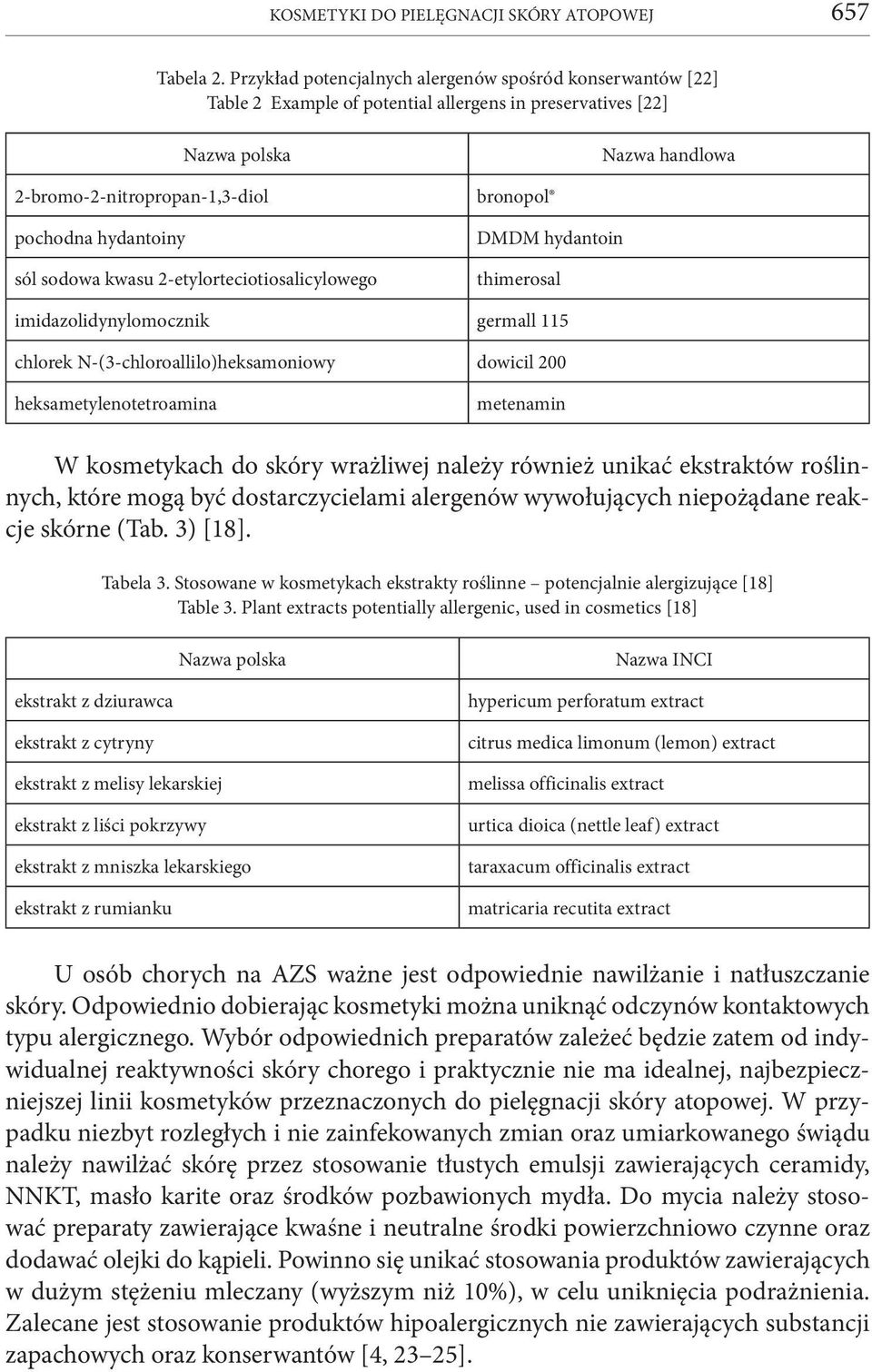 sól sodowa kwasu 2-etylorteciotiosalicylowego bronopol DMDM hydantoin thimerosal imidazolidynylomocznik germall 115 chlorek N-(3-chloroallilo)heksamoniowy dowicil 200 heksametylenotetroamina