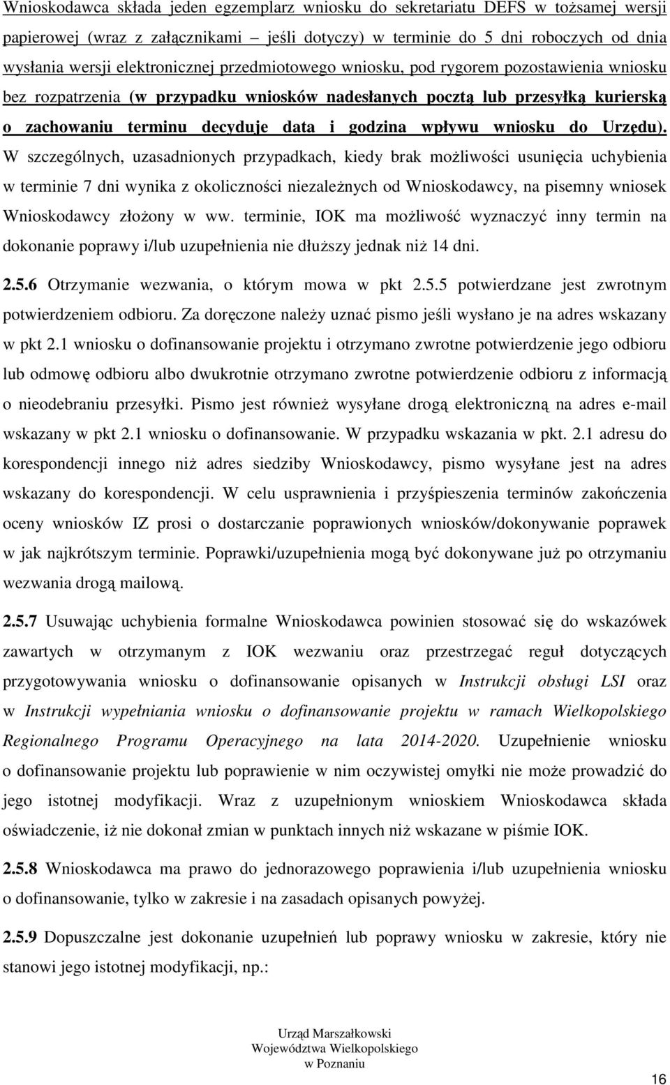 do Urzędu).