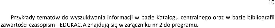 w bazie bibligrafii zawartści czaspism -