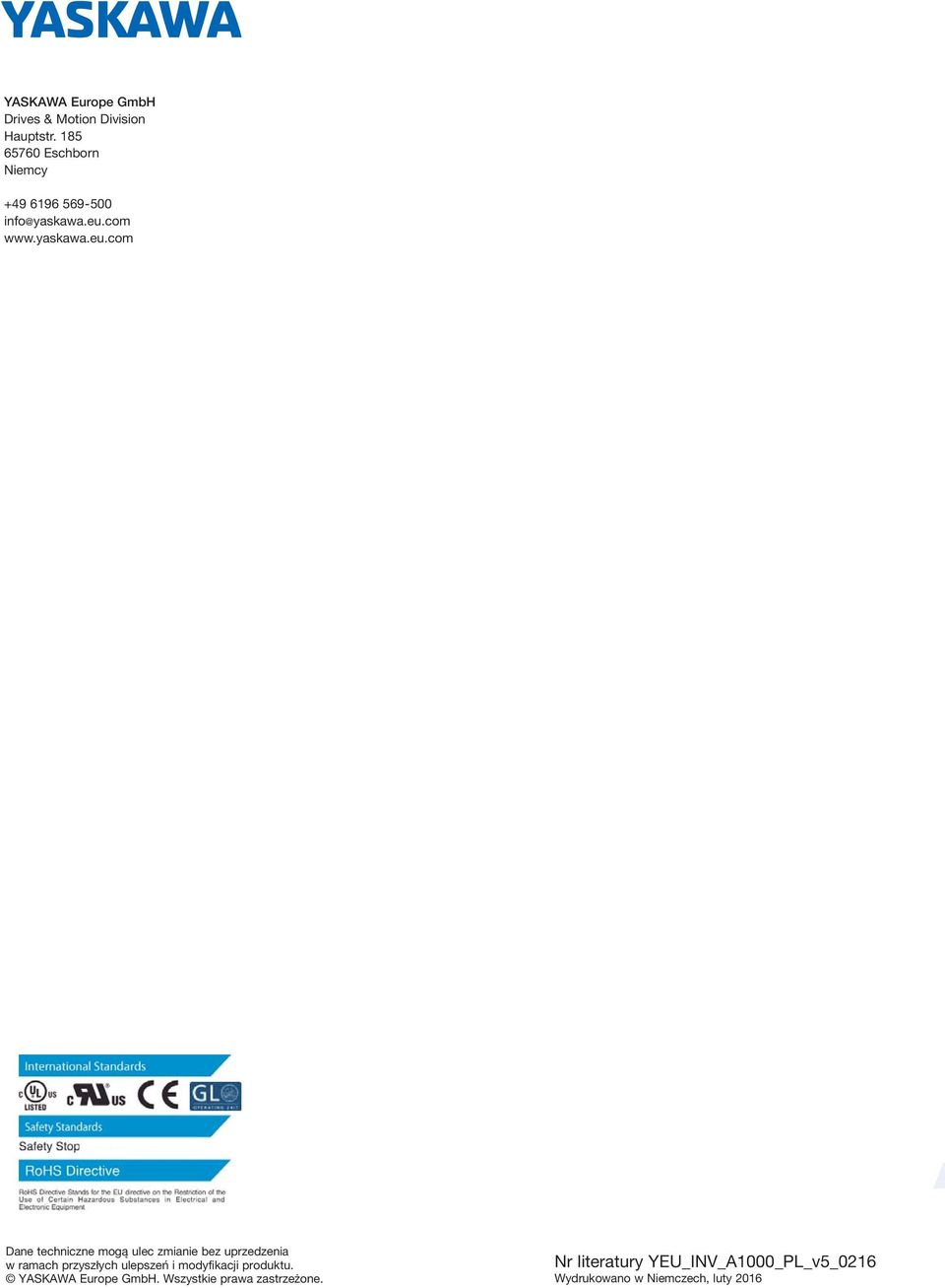 com www.yaskawa.eu.