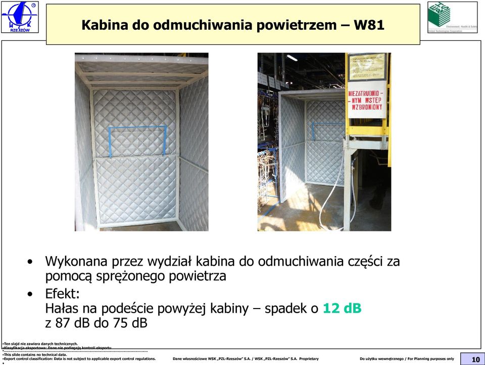 Klasyfikacja eksportowa: Dane nie podlegają kontroli eksportu Export control classification: Data is not subject to applicable