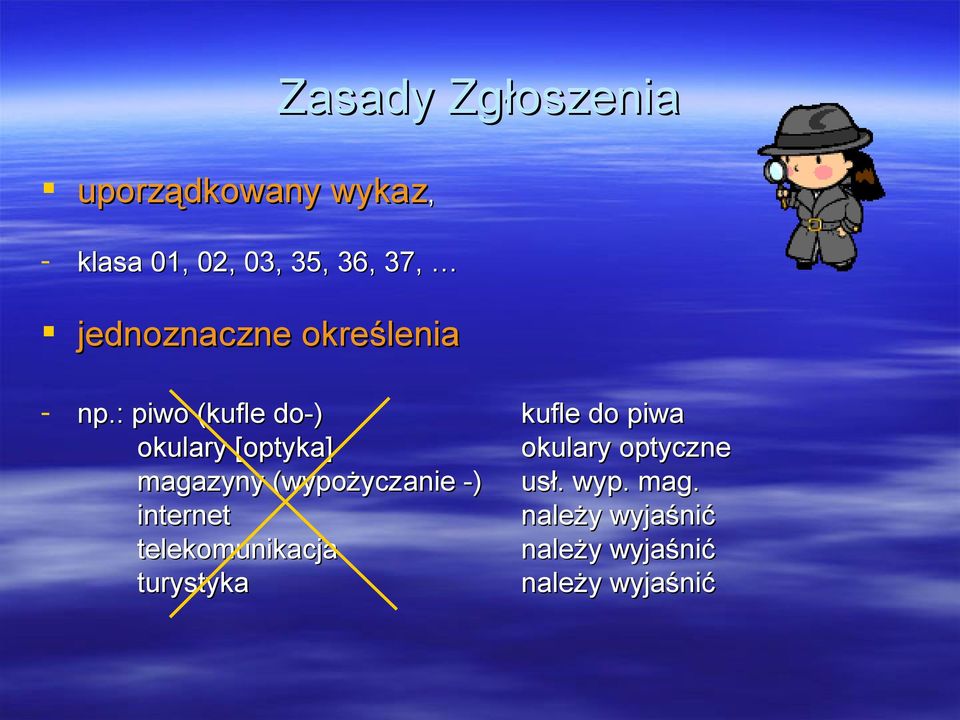 : piwo (kufle do-) okulary [optyka] magazyny (wypożyczanie -) internet