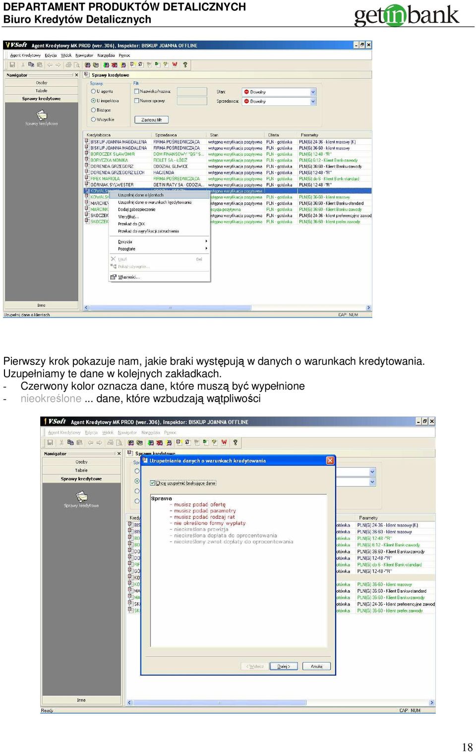 Uzupełniamy te dane w kolejnych zakładkach.