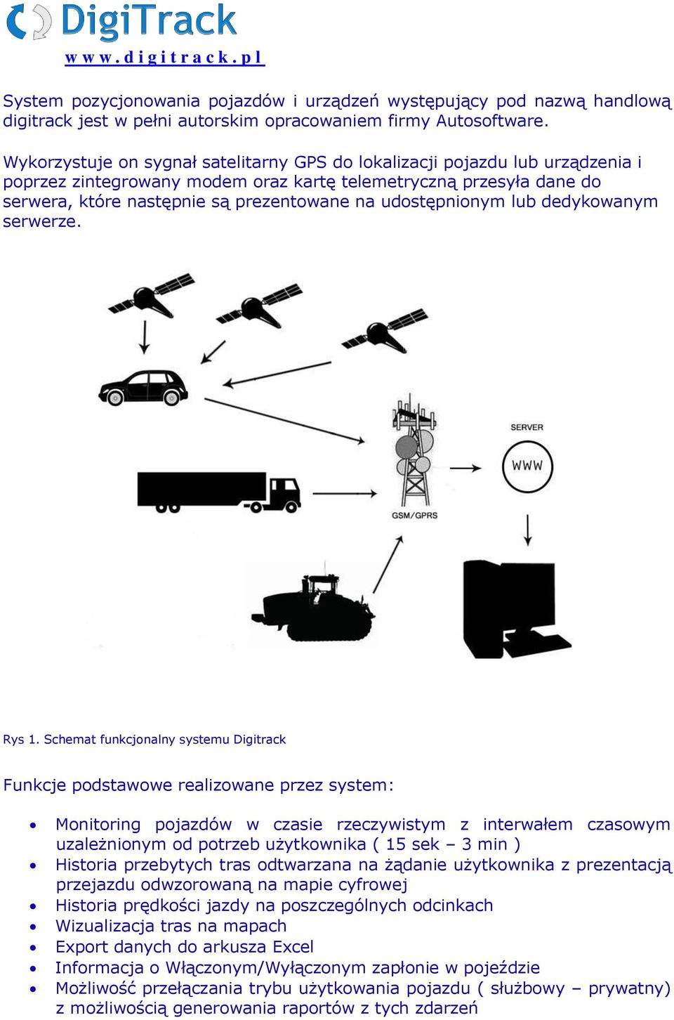 udostępnionym lub dedykowanym serwerze. Rys 1.